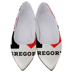 I Love Gregory Women s Low Heels by ilovewhateva