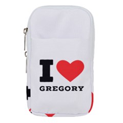 I Love Gregory Waist Pouch (large) by ilovewhateva