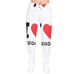 I Love Gregory Women Velvet Drawstring Pants by ilovewhateva