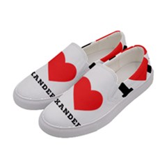 I Love Alexander Women s Canvas Slip Ons by ilovewhateva