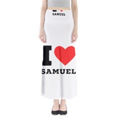 I Love Samuel Full Length Maxi Skirt by ilovewhateva