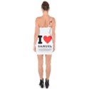 I love samuel One Shoulder Ring Trim Bodycon Dress View2