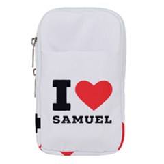 I Love Samuel Waist Pouch (small) by ilovewhateva