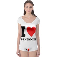 I Love Benjamin Boyleg Leotard  by ilovewhateva