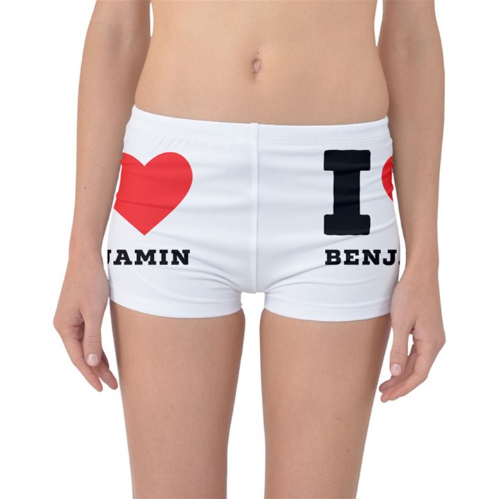 I love benjamin Reversible Boyleg Bikini Bottoms