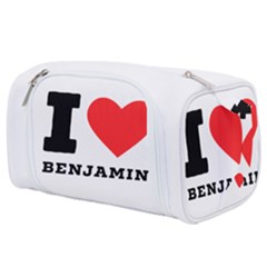 I Love Benjamin Toiletries Pouch by ilovewhateva