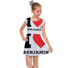 I Love Benjamin Kids  Cap Sleeve Dress by ilovewhateva