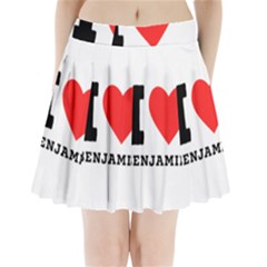 I Love Benjamin Pleated Mini Skirt by ilovewhateva