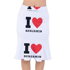 I Love Benjamin Short Mermaid Skirt by ilovewhateva