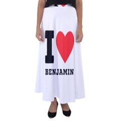 I Love Benjamin Flared Maxi Skirt by ilovewhateva