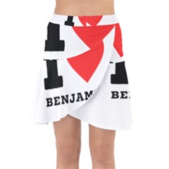 I Love Benjamin Wrap Front Skirt by ilovewhateva