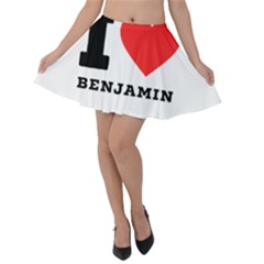 I Love Benjamin Velvet Skater Skirt by ilovewhateva