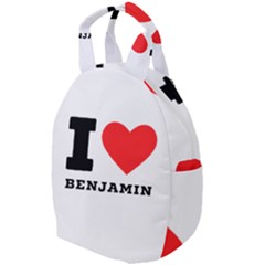 I Love Benjamin Travel Backpacks by ilovewhateva