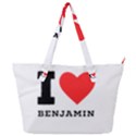 I love benjamin Full Print Shoulder Bag View1