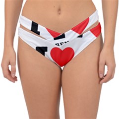 I Love Benjamin Double Strap Halter Bikini Bottoms by ilovewhateva