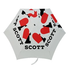 I Love Scott Mini Folding Umbrellas by ilovewhateva