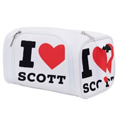 I Love Scott Toiletries Pouch by ilovewhateva