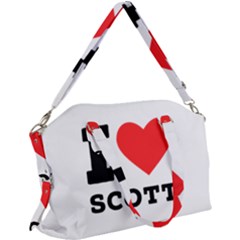 I Love Scott Canvas Crossbody Bag by ilovewhateva