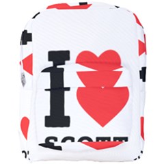 I Love Scott Full Print Backpack by ilovewhateva