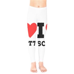 I Love Scott Kids  Leggings by ilovewhateva