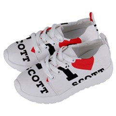 I Love Scott Kids  Lightweight Sports Shoes by ilovewhateva