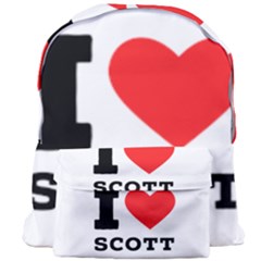 I Love Scott Giant Full Print Backpack by ilovewhateva