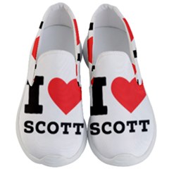 I Love Scott Men s Lightweight Slip Ons by ilovewhateva