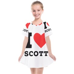 I Love Scott Kids  Smock Dress by ilovewhateva