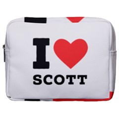 I Love Scott Make Up Pouch (large) by ilovewhateva