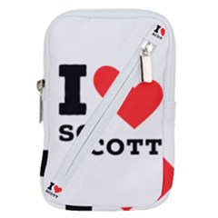 I Love Scott Belt Pouch Bag (small) by ilovewhateva