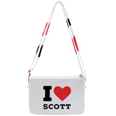 I Love Scott Double Gusset Crossbody Bag by ilovewhateva