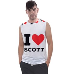 I Love Scott Men s Regular Tank Top by ilovewhateva