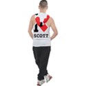 I love scott Men s Sleeveless Hoodie View2