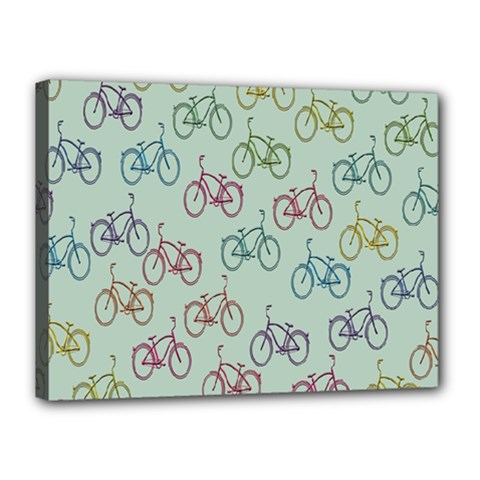 Bicycle Canvas 16  X 12  (stretched) by nateshop