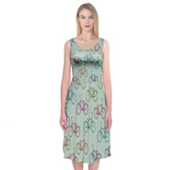 Bicycle Midi Sleeveless Dress by nateshop