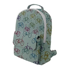 Bicycle Flap Pocket Backpack (large) by nateshop