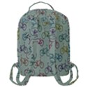 Bicycle Flap Pocket Backpack (Large) View3