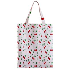 Cherries Zipper Classic Tote Bag by nateshop