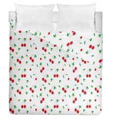 Cherries Duvet Cover Double Side (queen Size) by nateshop