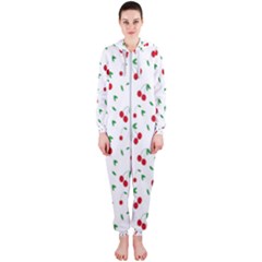 Cherries Hooded Jumpsuit (ladies) by nateshop