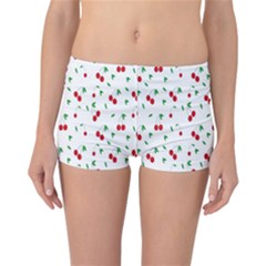 Cherries Reversible Boyleg Bikini Bottoms by nateshop