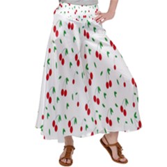 Cherries Women s Satin Palazzo Pants by nateshop