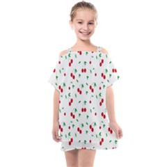 Cherries Kids  One Piece Chiffon Dress by nateshop