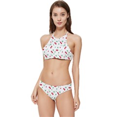 Cherries Banded Triangle Bikini Set by nateshop