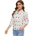 Cherries Women s Quarter Sleeve Pocket Shirt View3