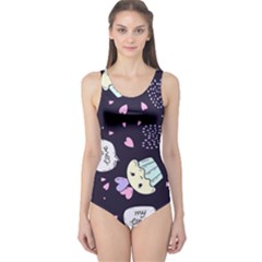 Cupcake One Piece Swimsuit by nateshop