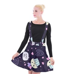 Cupcake Suspender Skater Skirt by nateshop