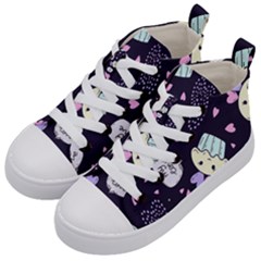 Cupcake Kids  Mid-top Canvas Sneakers by nateshop