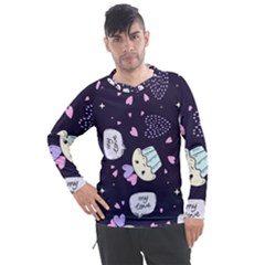 Cupcake Men s Pique Long Sleeve Tee