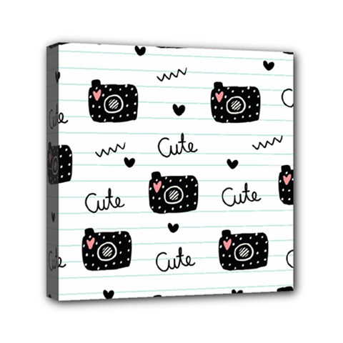 Cute-cutes Mini Canvas 6  X 6  (stretched) by nateshop